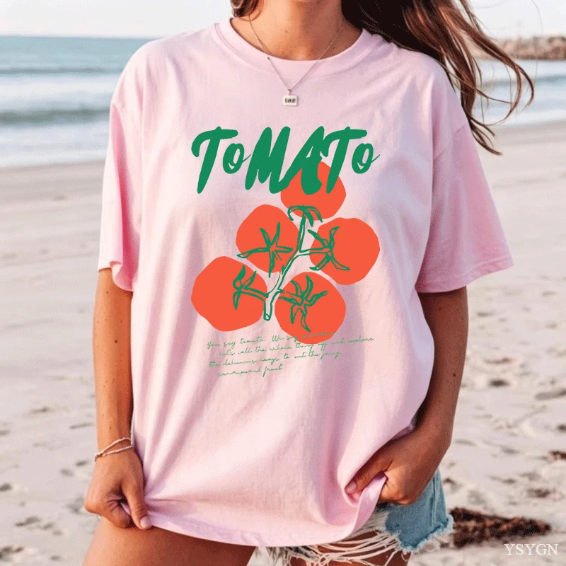 Women'S Fashion Market Size - Tomato T Shirt Summer Garden T-Shirt