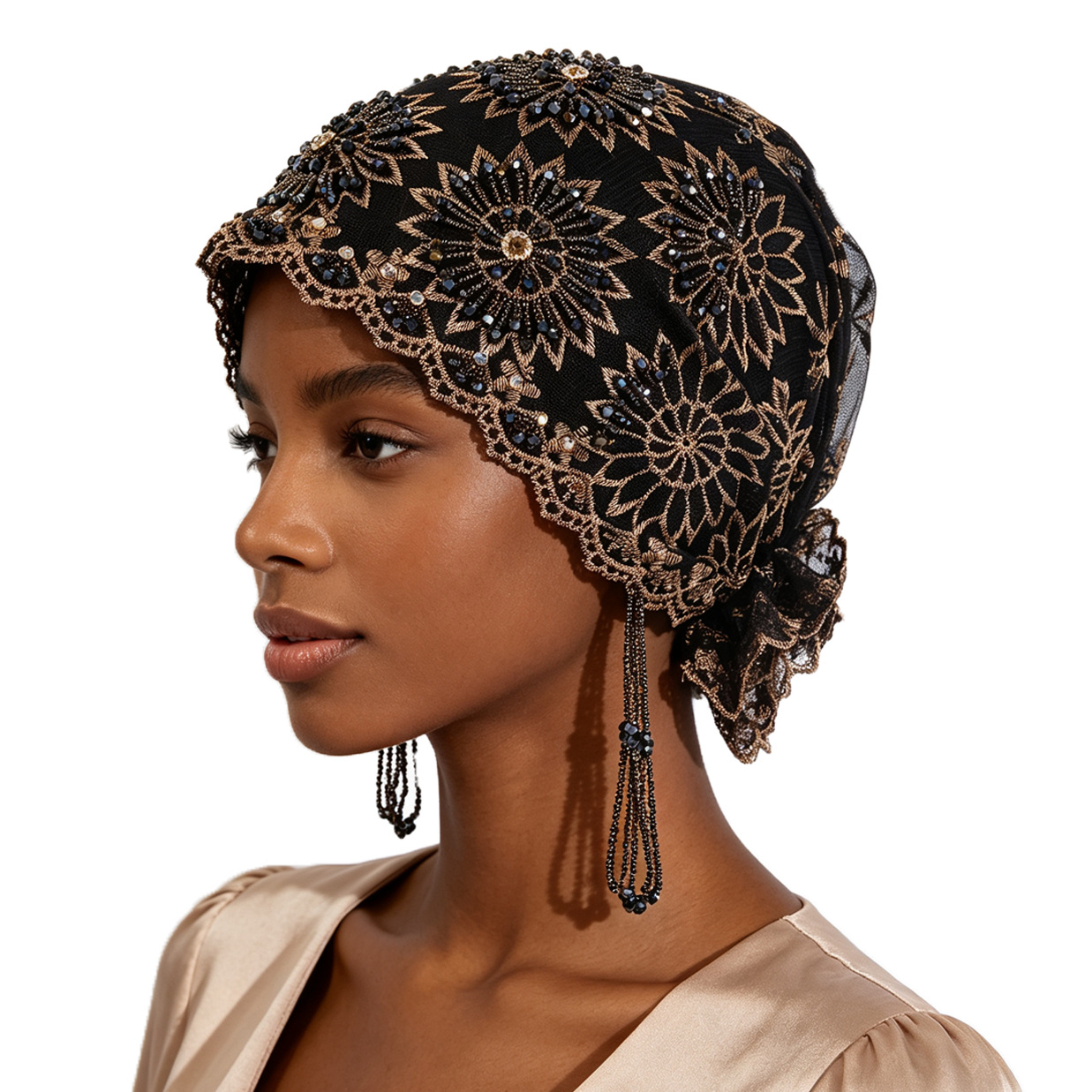 Women'S Fashion Hats - Africa Hijab for Women Sunflower Beanie