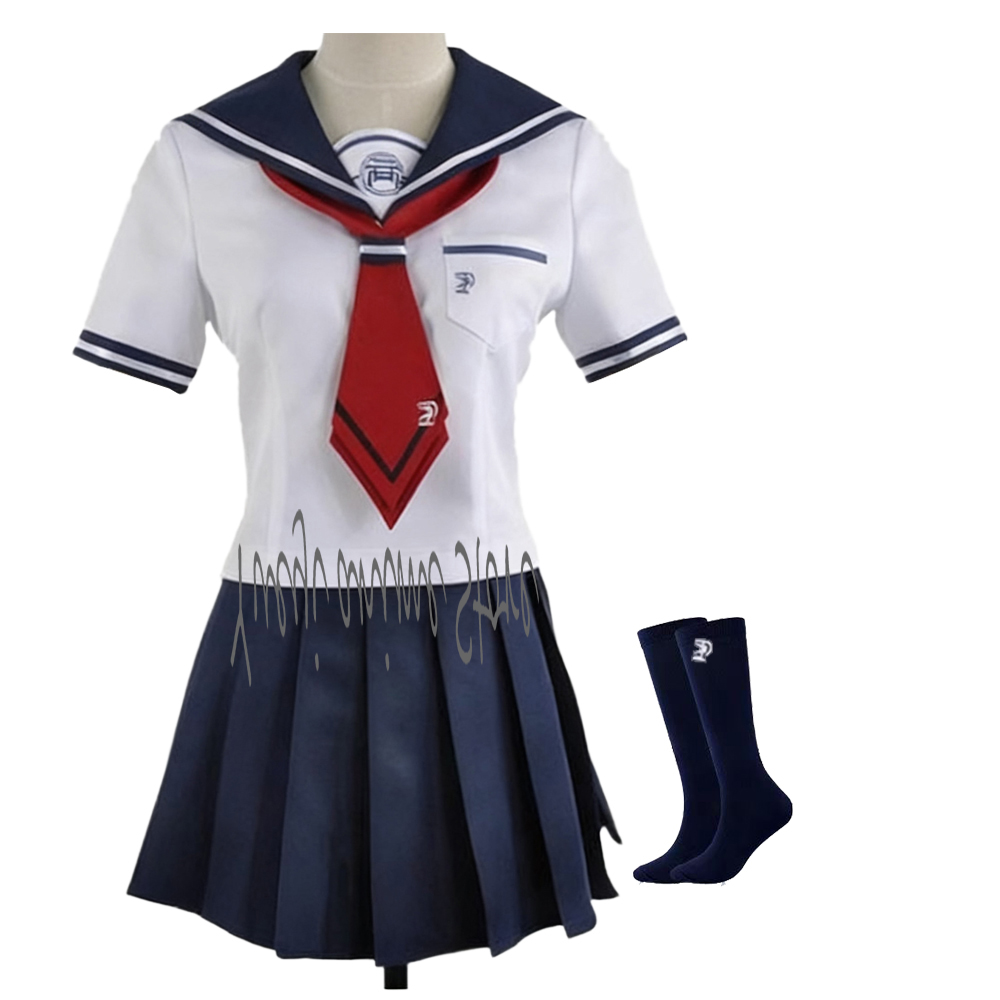 Pleated Skirt Women - Customized Anime Naegi Komaru Cosplay Costume