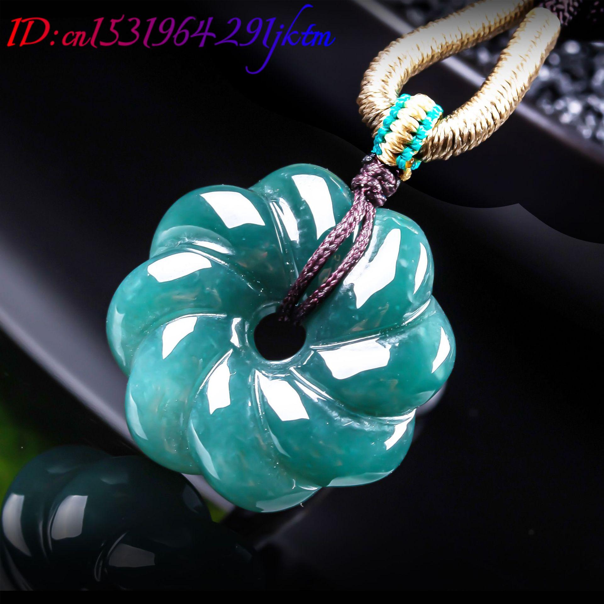 Natural Burmese Jadeite Flower - Women'S Fashion 评论和价格