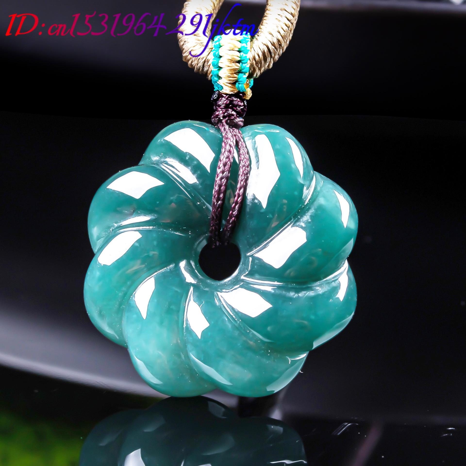 Natural Burmese Jadeite Flower - Women'S Fashion 评论和价格