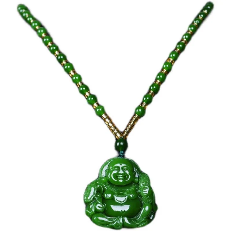 Chinese Green Jade Maitreya Bu - Women'S Fashion 评论和价格