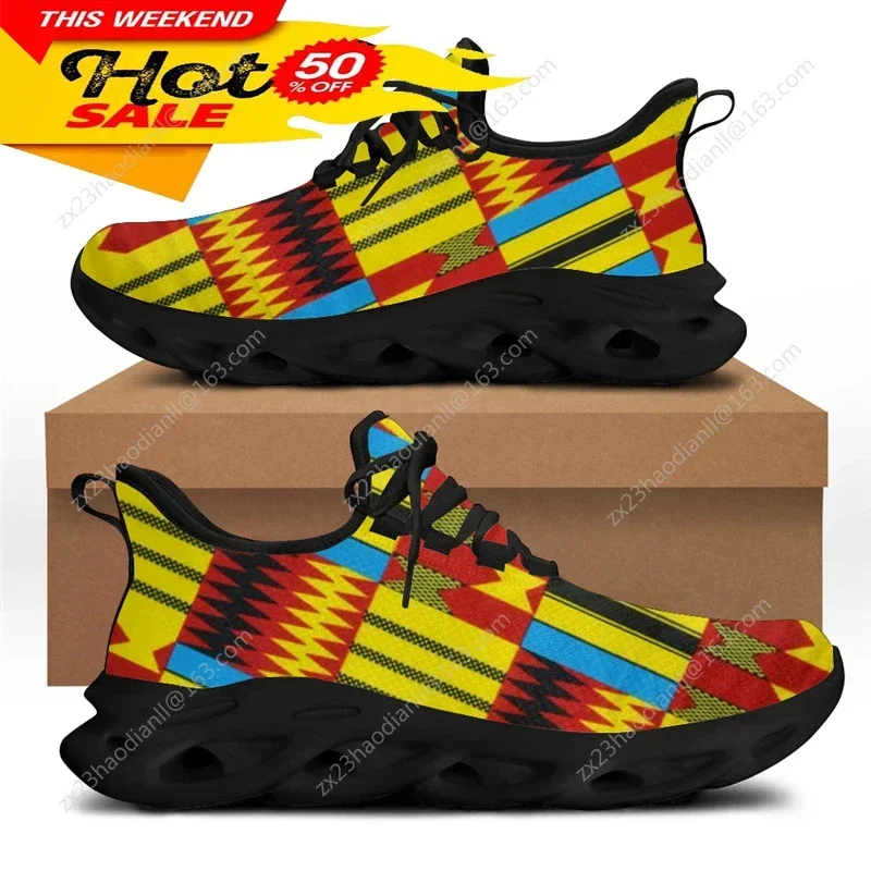 African Ethnic Tribal Pattern  - Women'S Fashion Running Shoes 评论和价格