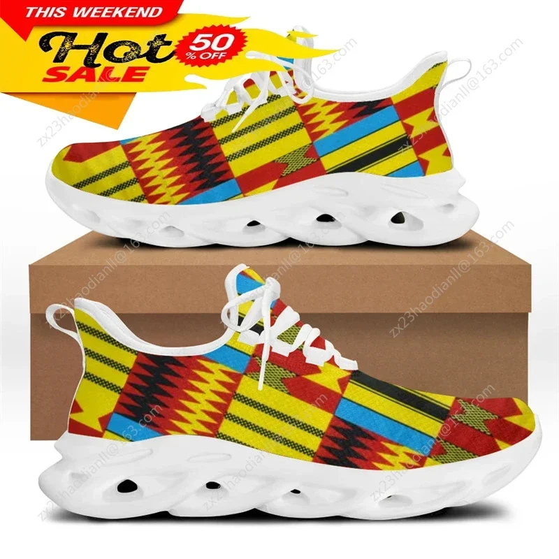 African Ethnic Tribal Pattern  - Women'S Fashion Running Shoes 评论和价格