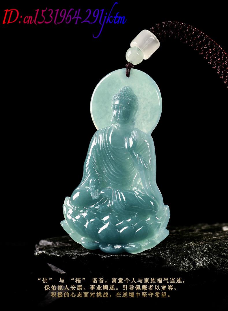 Natural Burmese Jadeite Buddha - Women'S Fashion 评论和价格