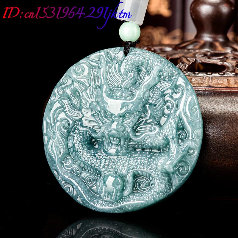 Burmese Jadeite Dragon Pendant - Women'S Fashion 评论和价格