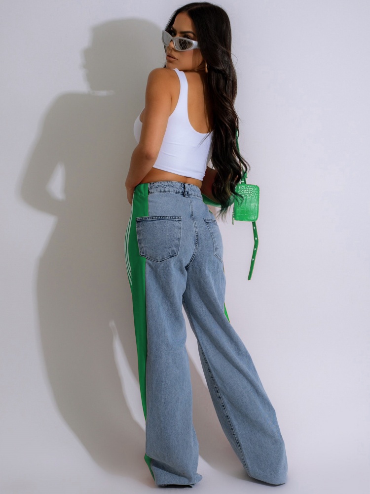 JRRY Casual Women Striped Deni - Mom Jeans Women 评论和价格