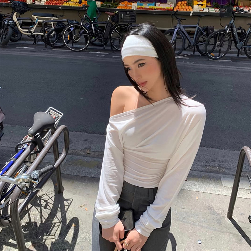 2026 Women’s One Shoulder Top  - Off Shoulder Top 评论和价格