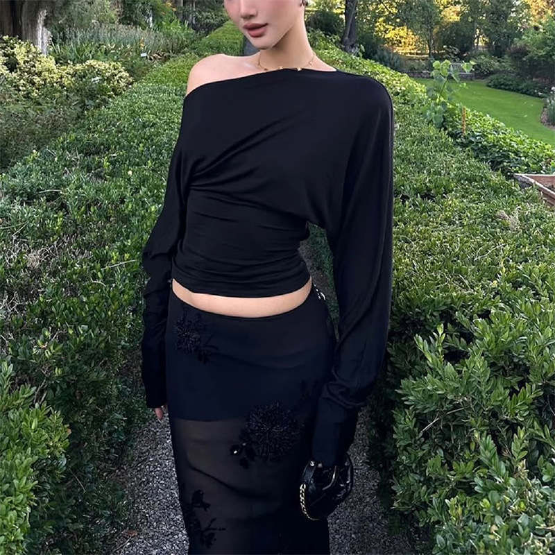 2026 Women’s One Shoulder Top  - Off Shoulder Top 评论和价格