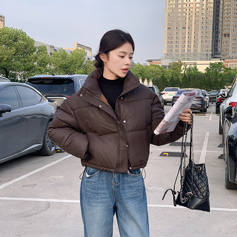 Winter Women Clothes Cropped J - Women'S Fashion Quilted Jacket 评论和价格