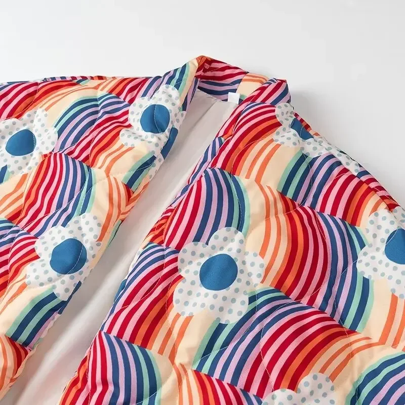 Fashion Print Quilted Coats fo - Women'S Fashion Quilted Jacket 评论和价格