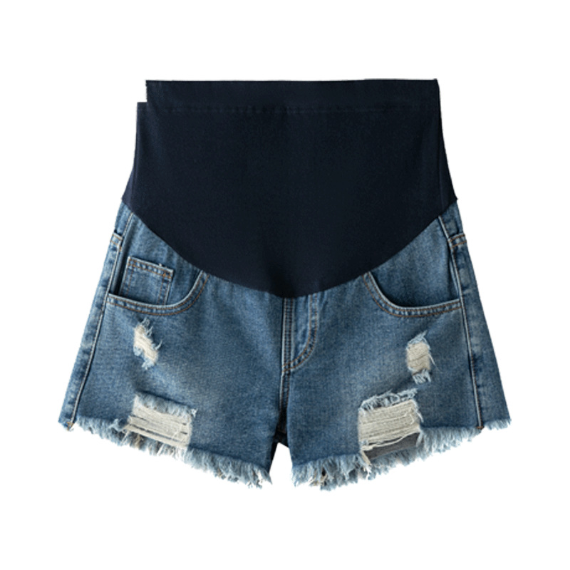 Hot Maternity Shorts High Wais - Mom Jeans Women 评论和价格