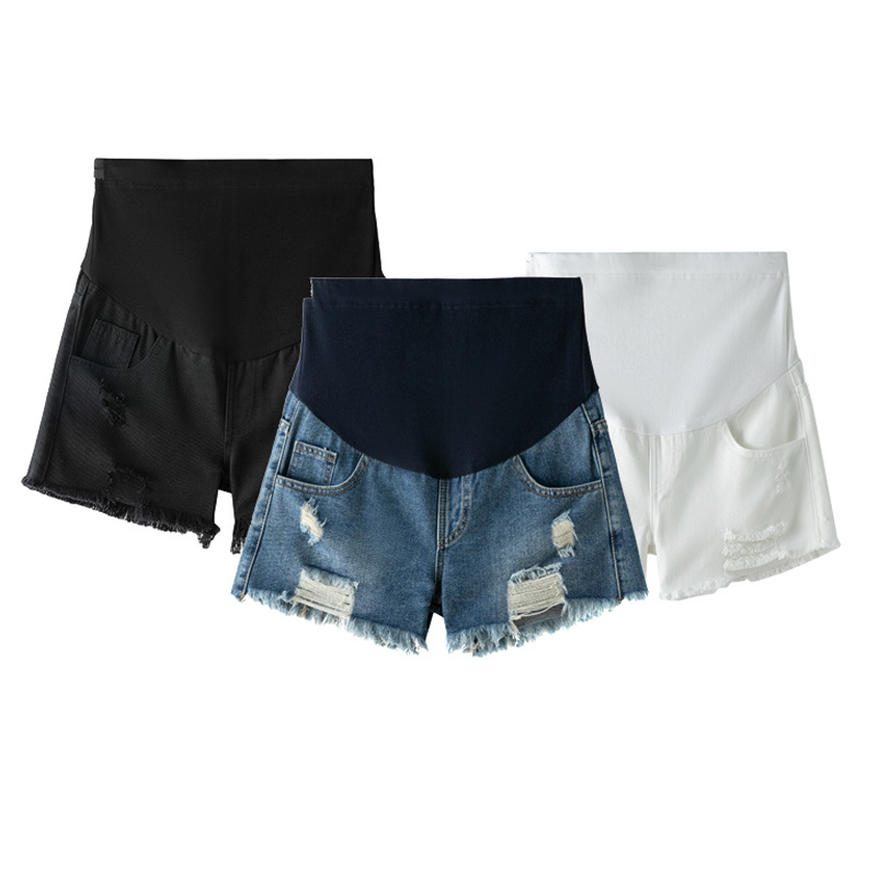 Hot Maternity Shorts High Wais - Mom Jeans Women 评论和价格
