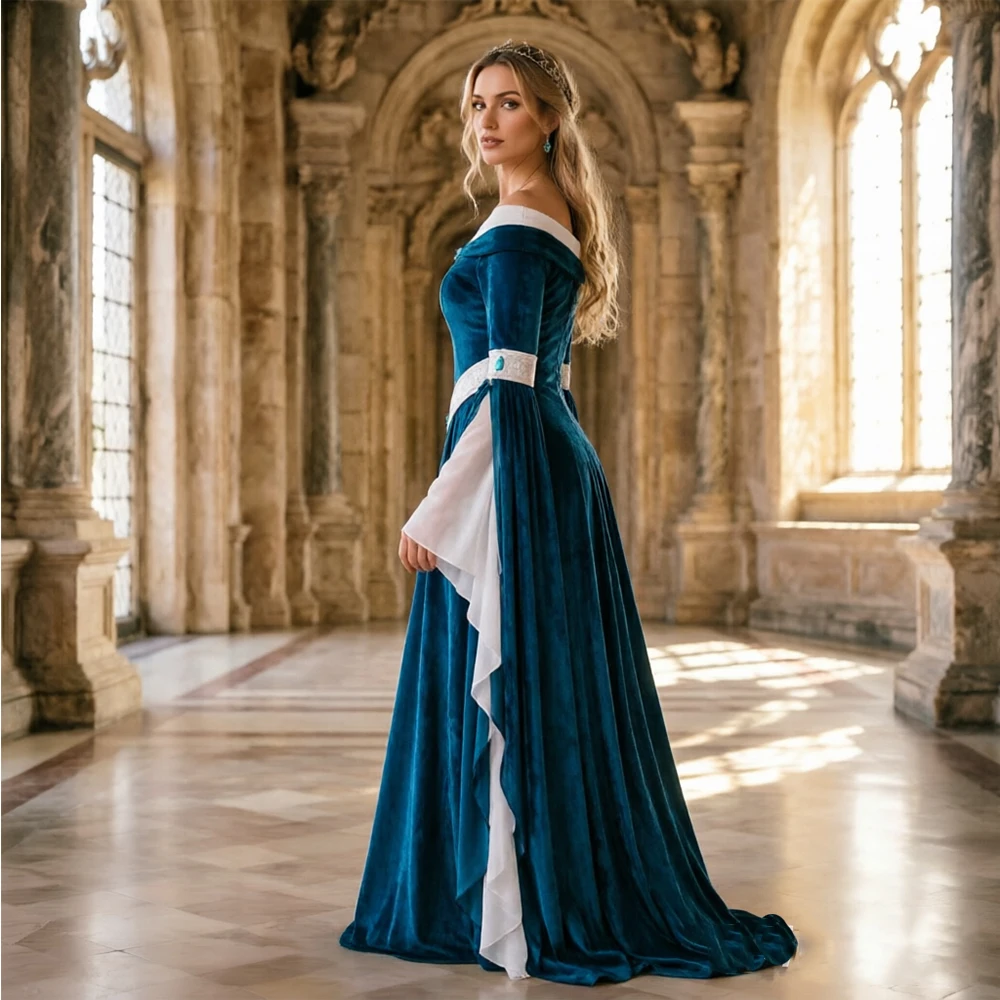 Medieval Renaissance Elf Style - Off Shoulder Top 评论和价格
