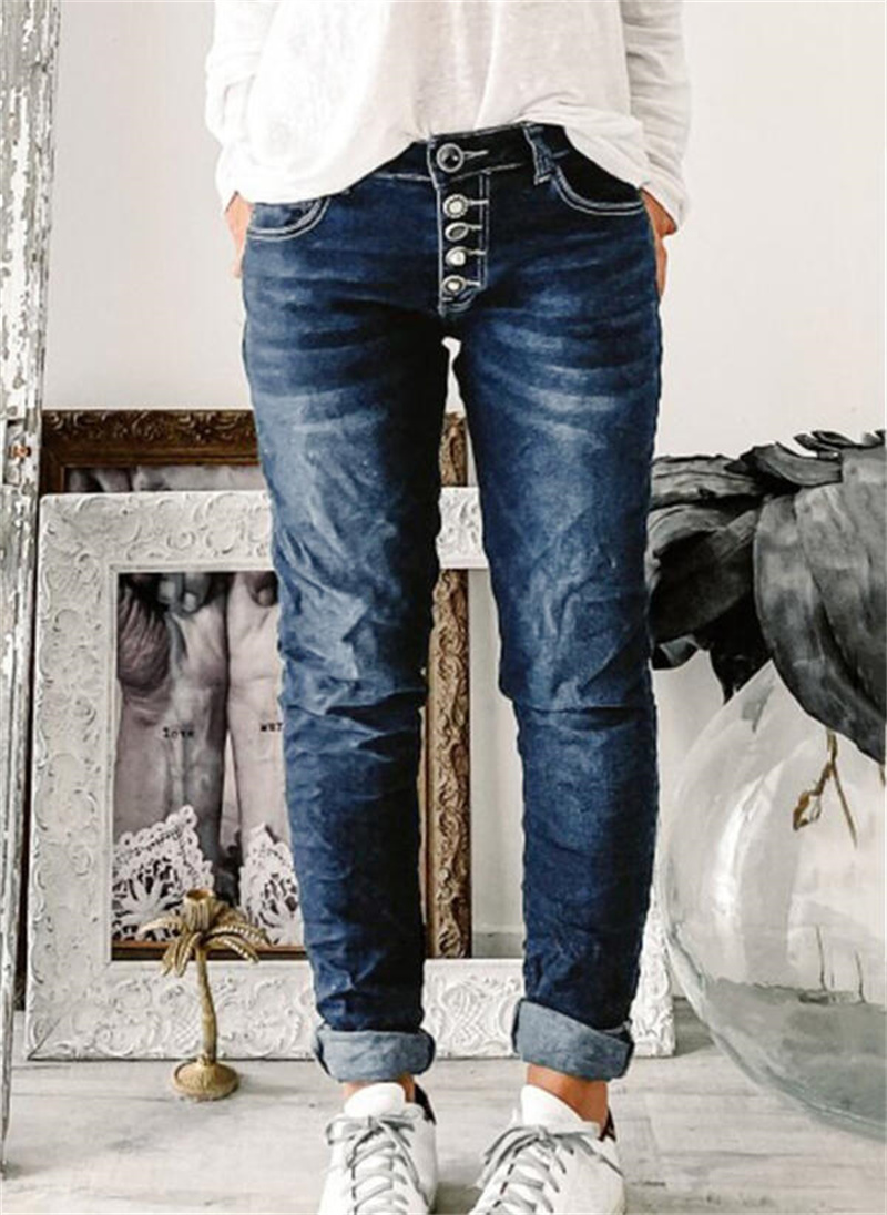 Women's Breasted Jeans For Wom - Mom Jeans Women 评论和价格