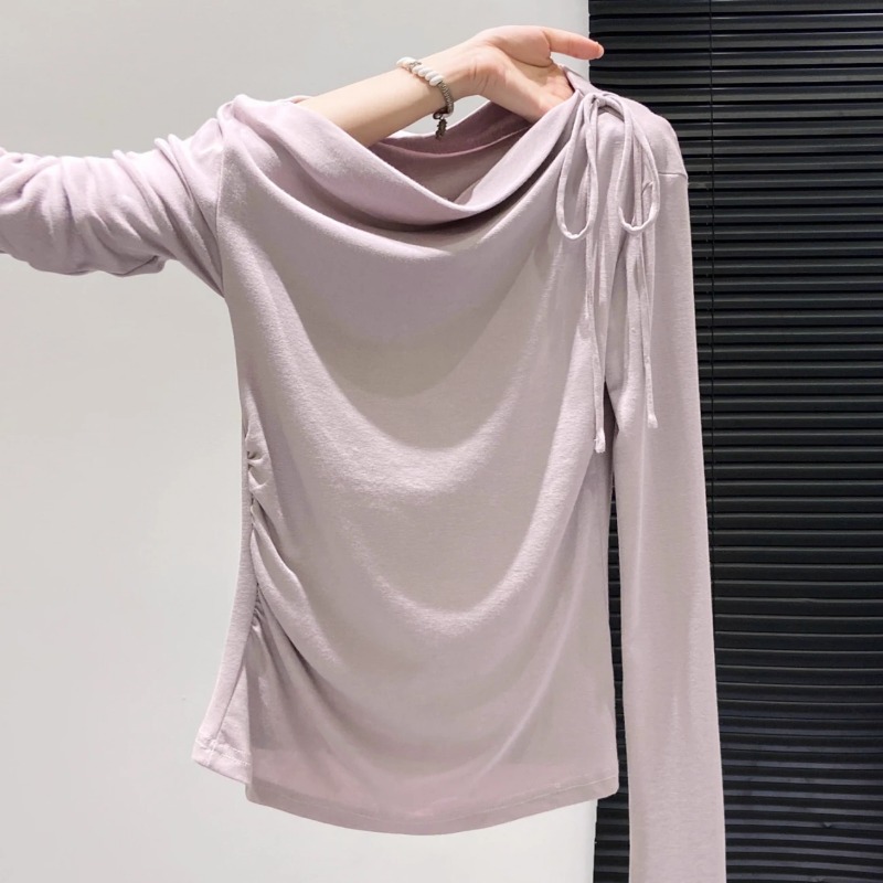 Women Drawstring Off Shoulder  - Off Shoulder Top 评论和价格