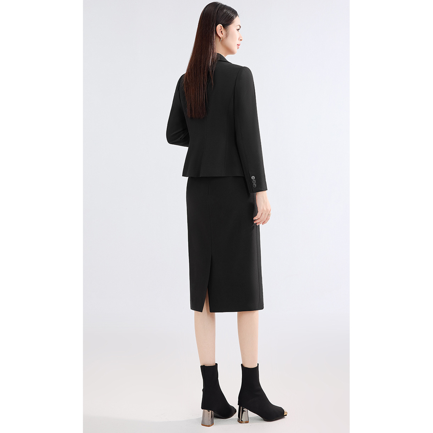 Allingentle Blue Women's Skirt - Women'S Fashion Blazer 评论和价格