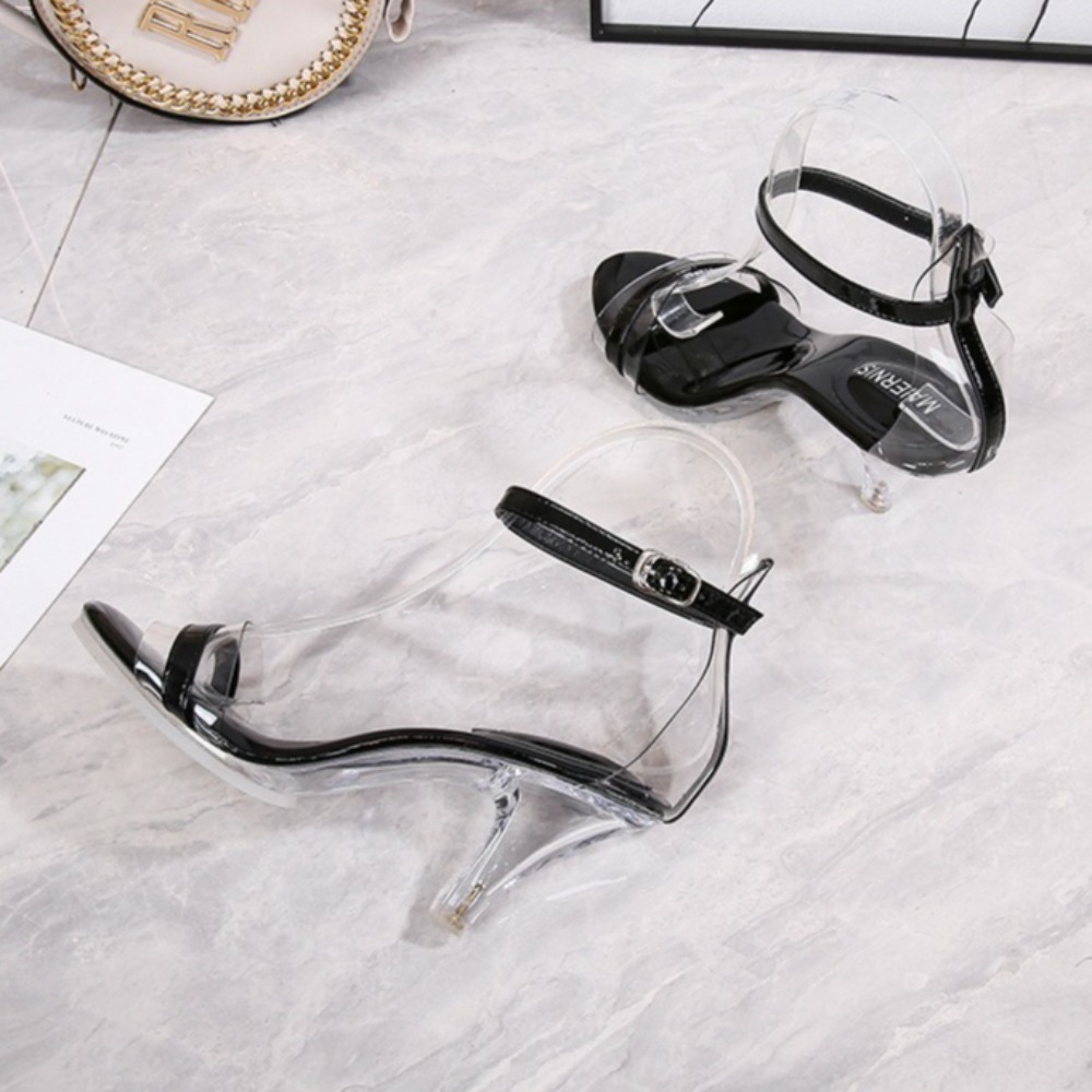 Women's Sandals Transparent Cr - Spaghetti Strap Dress 评论和价格