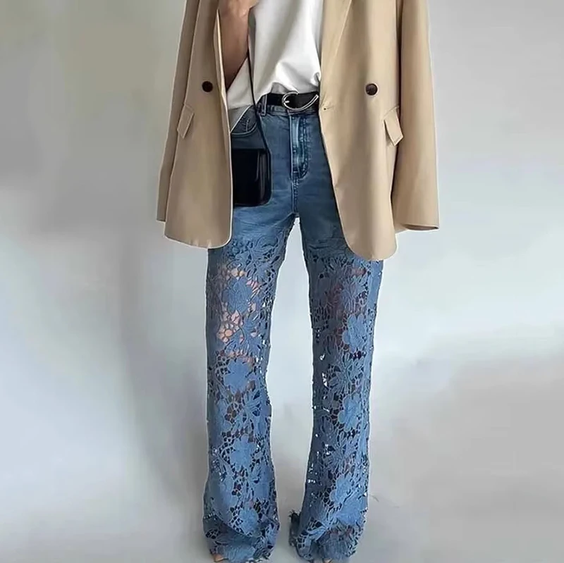 High Waist Wide Leg Jeans Pant - Mom Jeans Women 评论和价格