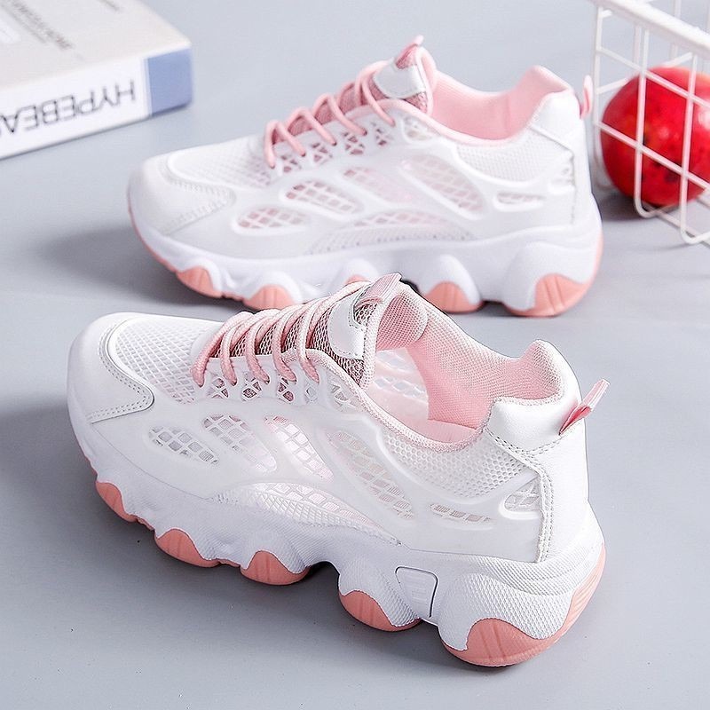 Breathable Mesh Chunky Sneaker - Women'S Fashion Running Shoes 评论和价格