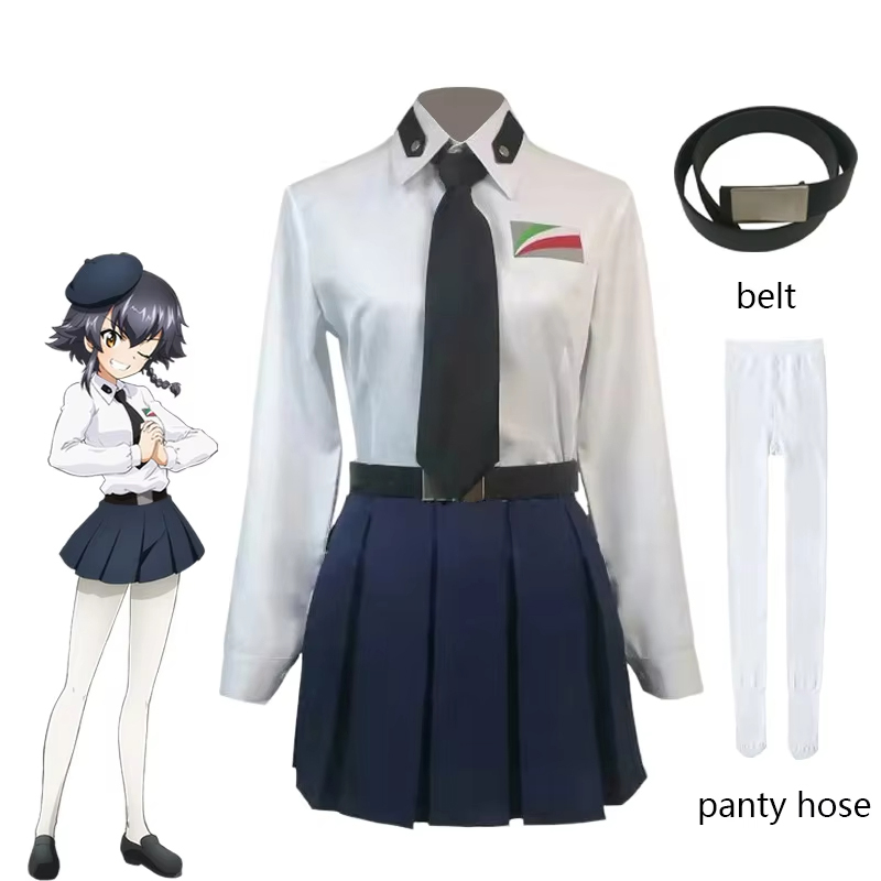 Anime GIRLS und PANZER Anzio H - Pleated Skirt Women 评论和价格