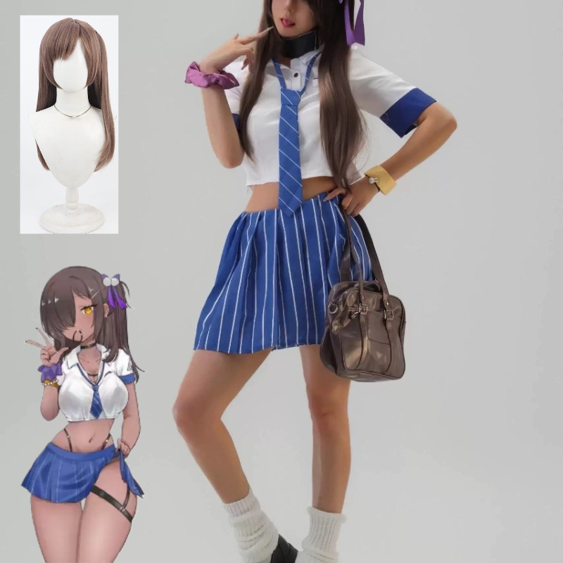 Naga Cosplay Costume JK Unifor - Pleated Skirt Women 评论和价格