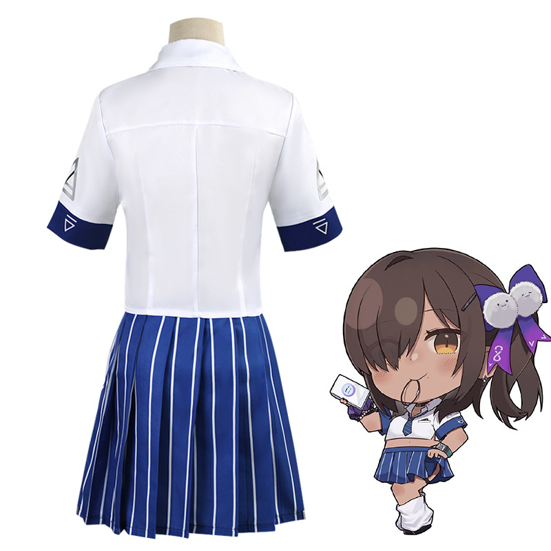 Naga Cosplay Costume JK Unifor - Pleated Skirt Women 评论和价格