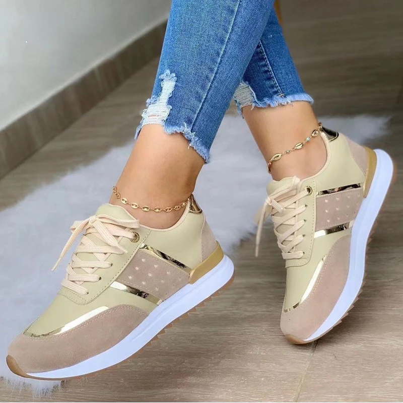 New Women Sneakers Platform Sh - Women'S Fashion Running Shoes 评论和价格