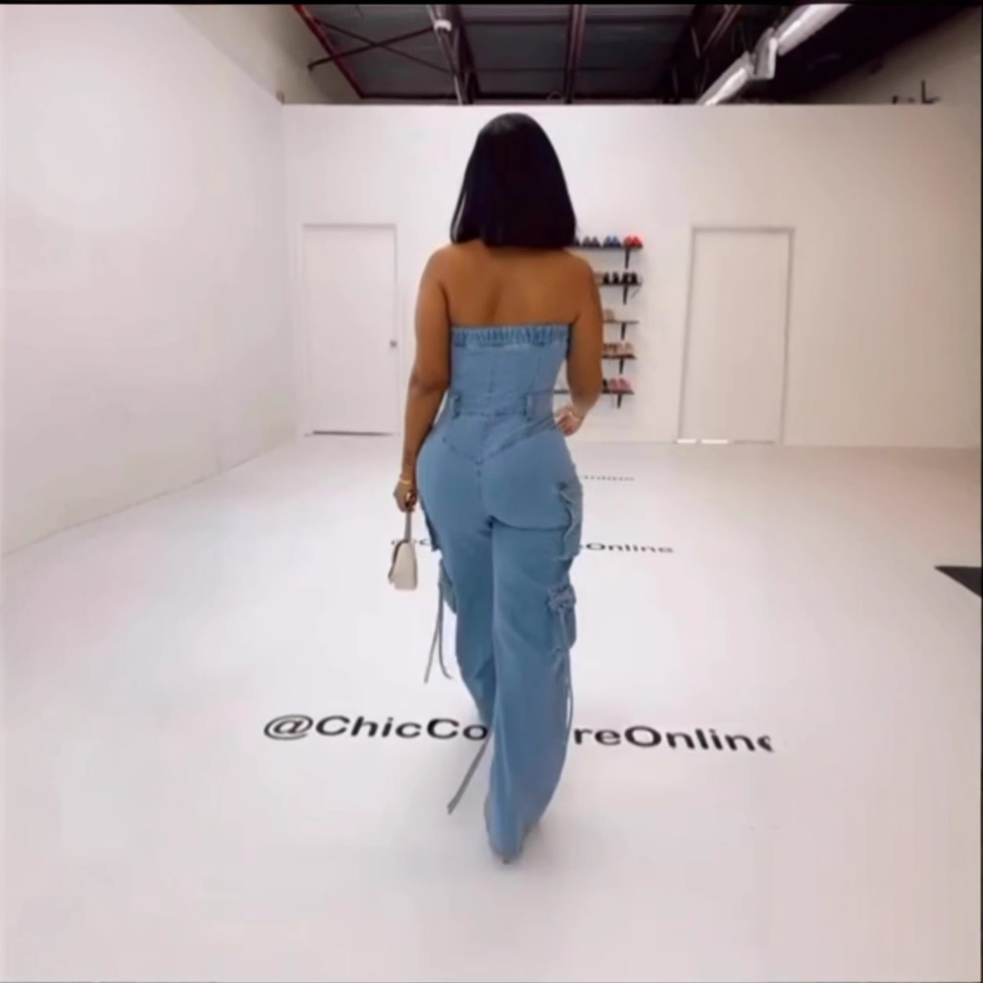 Jumpsuits Women Strapless One  - Mom Jeans Women 评论和价格