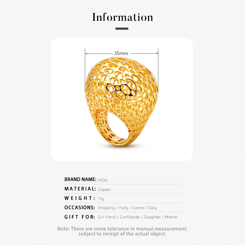 IVOG Hollow Round Ball Large R - Women'S Fashion Website 评论和价格