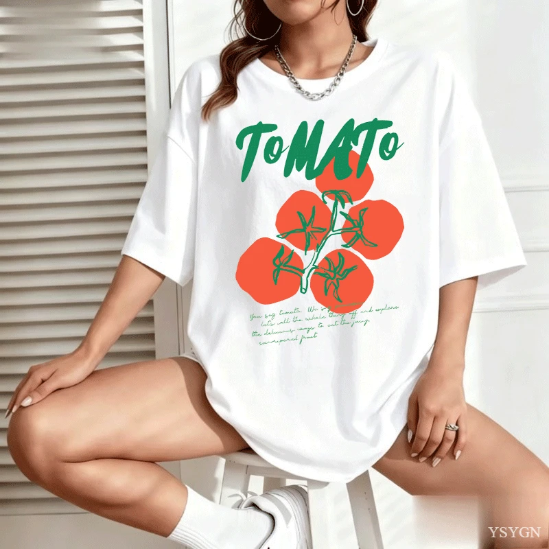 Tomato T Shirt Summer Garden T - Women'S Fashion Market Size 评论和价格
