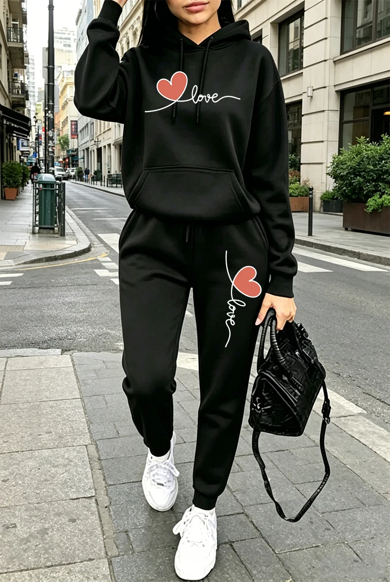 Womens Tracksuit Print Casual  - Women'S Fashion Middle Ages 评论和价格