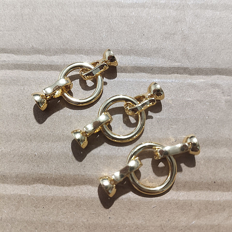 10PCS GOLDEN BEADS COPPER CLAS - Women'S Fashion Market Size 评论和价格