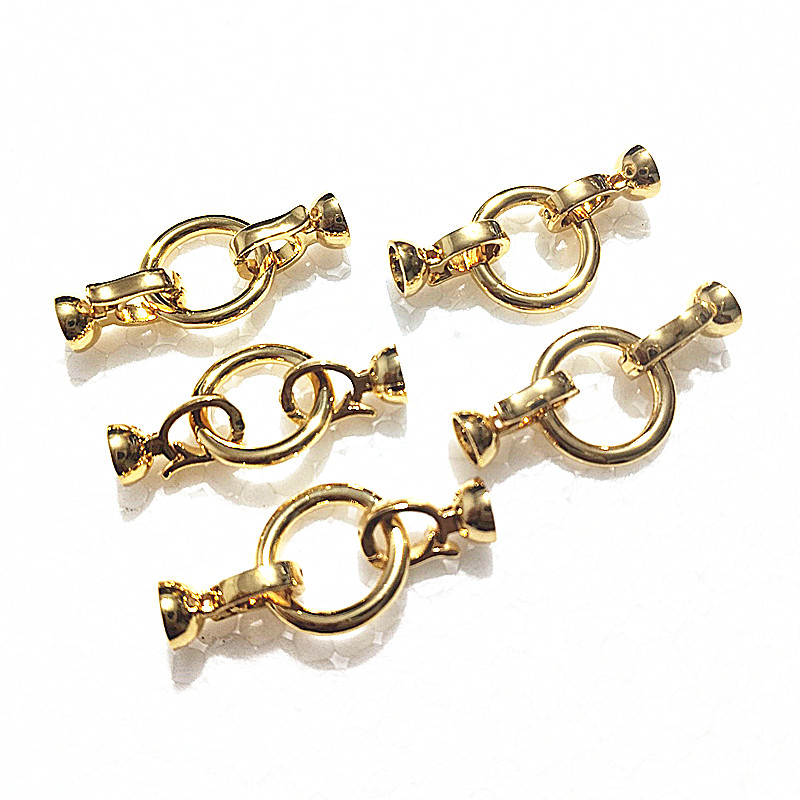 10PCS GOLDEN BEADS COPPER CLAS - Women'S Fashion Market Size 评论和价格