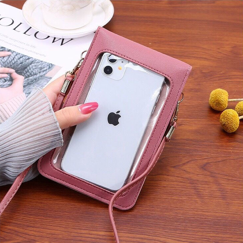 Cute Cartoon Pattern Touch-Scr - Crossbody Bag Women 评论和价格
