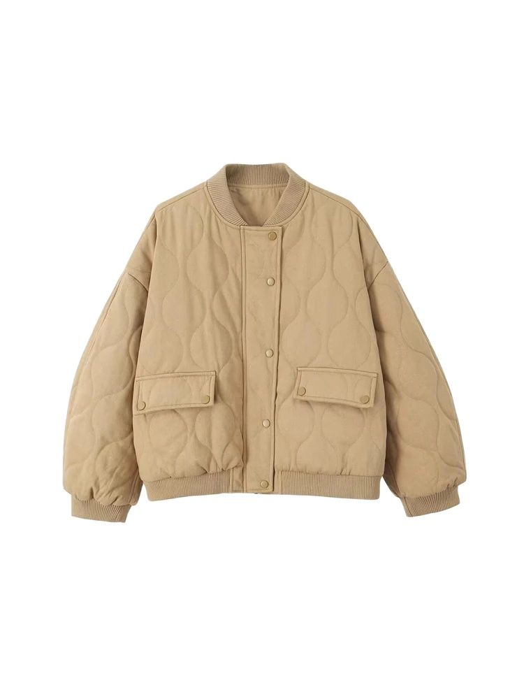 Women Fashion Oversized Thick  - Women'S Fashion Quilted Jacket 评论和价格