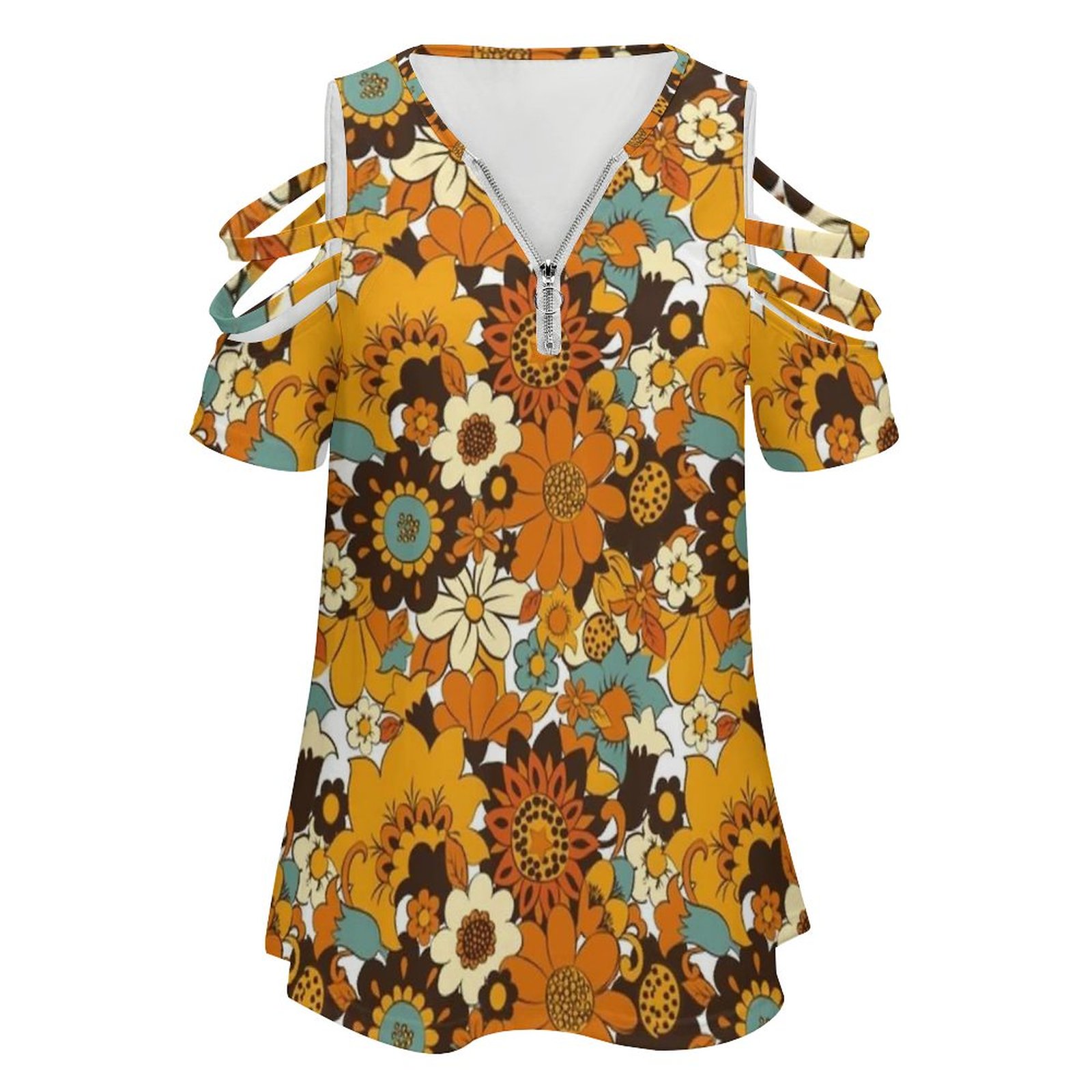 70S 60S Retro Flower Power , F - Women'S Fashion In The 60S 评论和价格