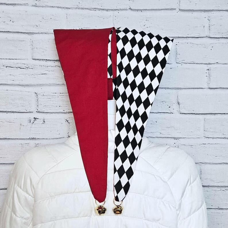Chessboard Lattice Jester Cost - Women'S Fashion Hats 评论和价格