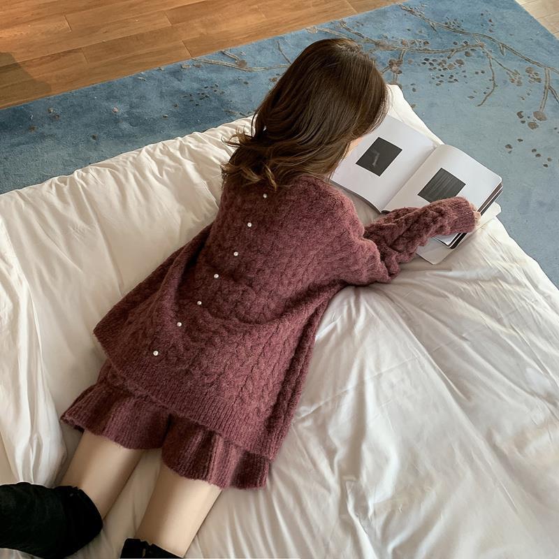 PremiumKoreanWinterStyle Set T - Pleated Skirt Women 评论和价格
