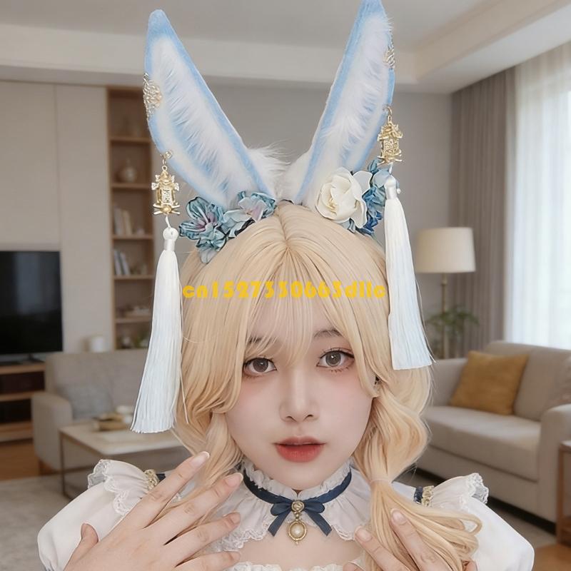 Adjustable Plush Rabbit Ears H - Women Fashion Photoshoot 评论和价格